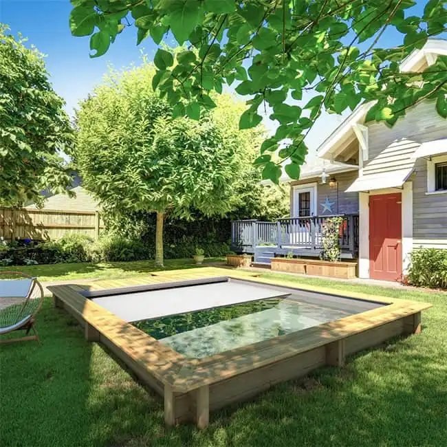 Piscine en bois Urbaine