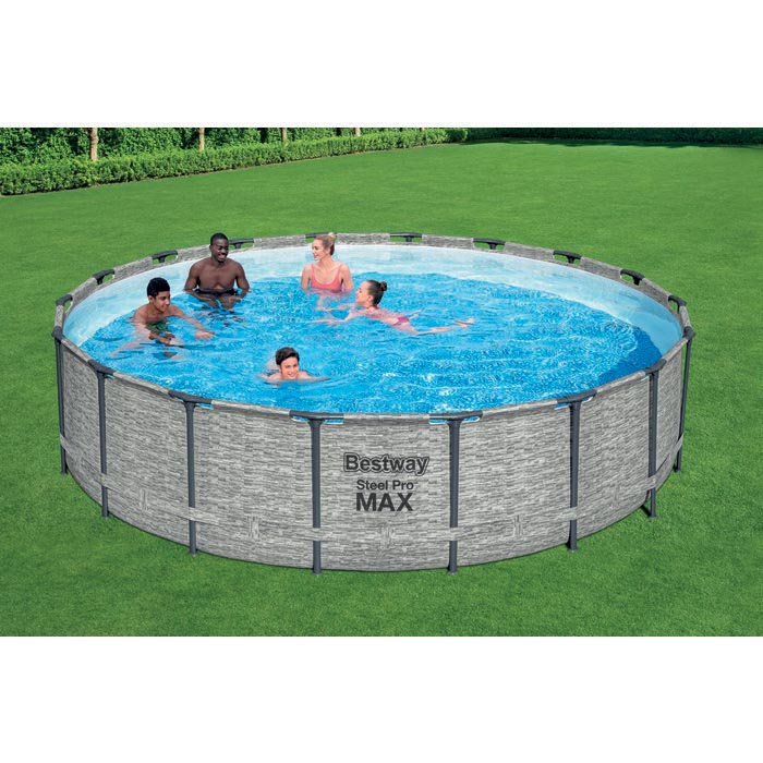 Photo d'ambiance Piscine Steel Pro Max ronde