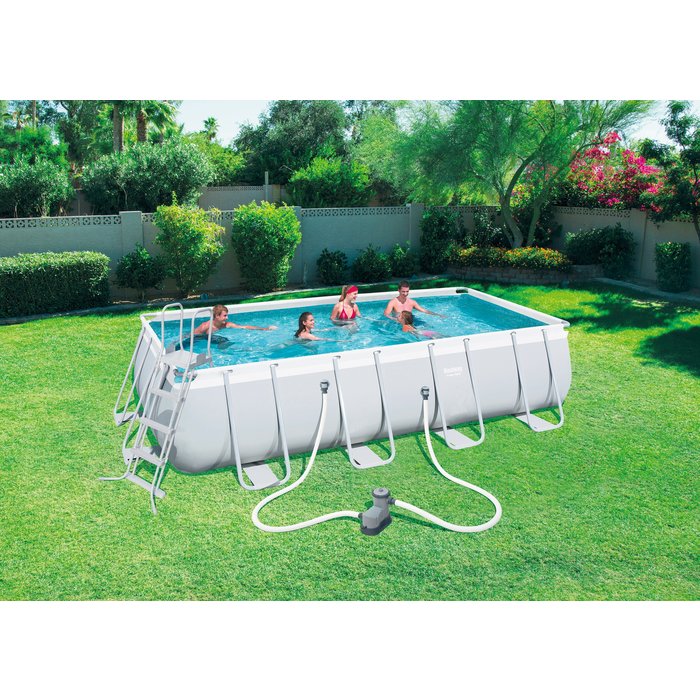 Baignade Piscine Power Steel rectangulaire