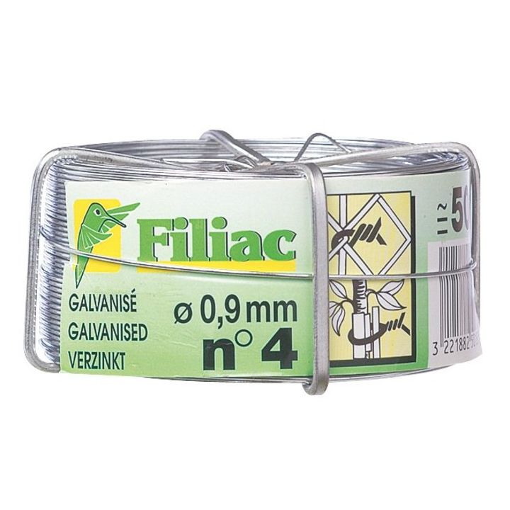 Fil laiton mou Filiac - Longueur 50 m - Diamètre 0,9 mm