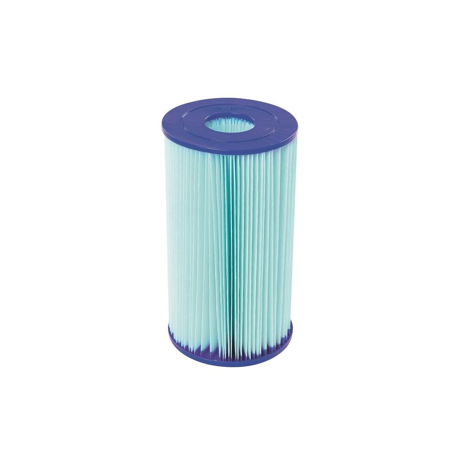 Raword Taille I Cartouche filtrante pour piscines filtre efficace pour le nettoyage des tubes de piscine bleu installation facile 7,1 x 8,9 cm filtre de piscine gonflable 