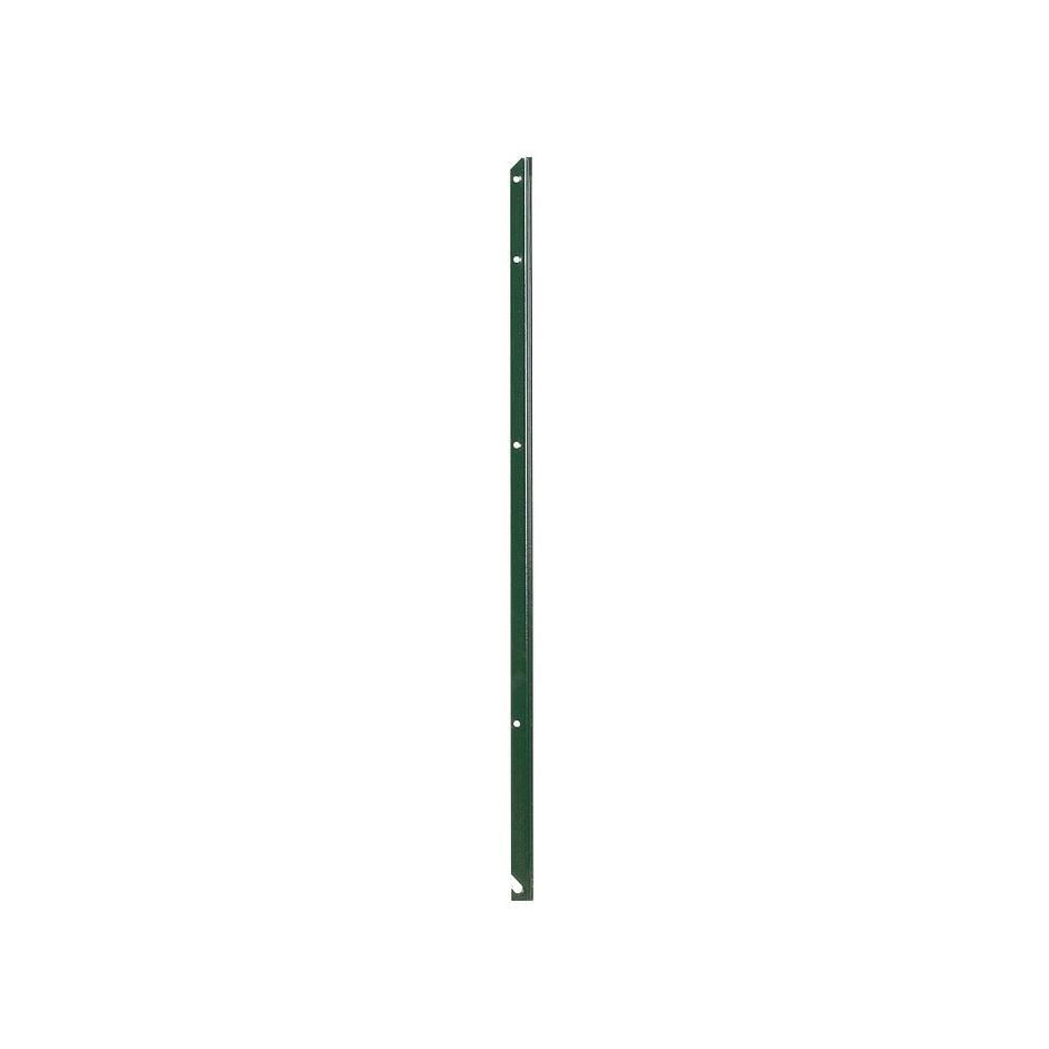 Piquet de clôture simple en T plastifié vert