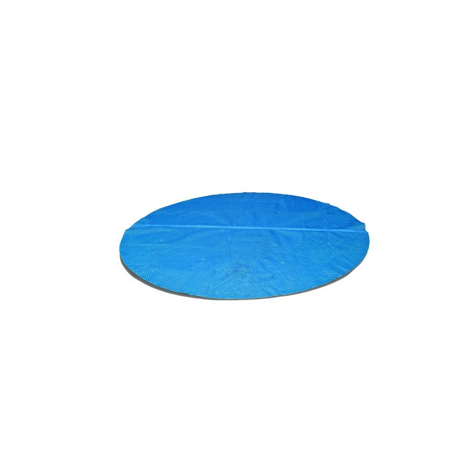 Bâche à bulles ronde pour piscine d'un diamètre de 457cm - Intex - Bleu