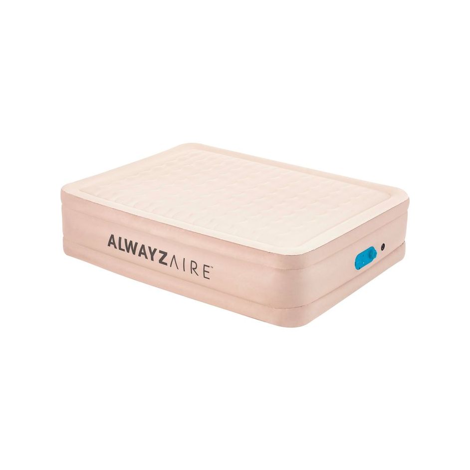 Lit gonflable matelas confort - AlwayzAire - Bestway - 2 places  - L. 2,03 m - l. 1,52 m - H. 51 cm