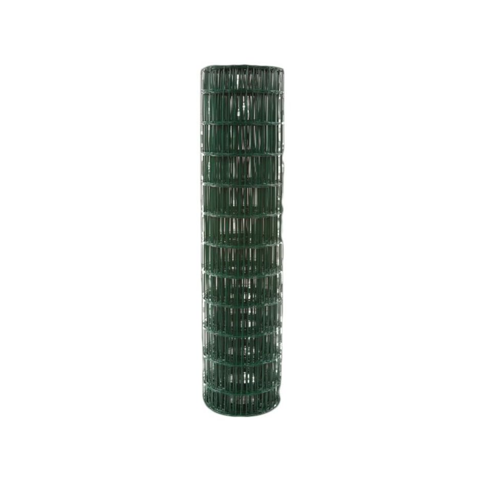 Grillage résidentiel plastifié vert - Maille 100 x 100 mm