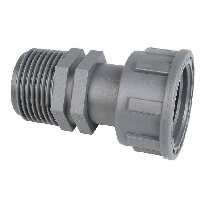 Raccord à écrous tournants union droite Capvert - M/F 26 x 34 mm