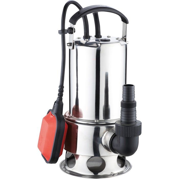 Pompe vide-cave inox eau chargée ES900i Capvert - 900 W - 14 m³/h