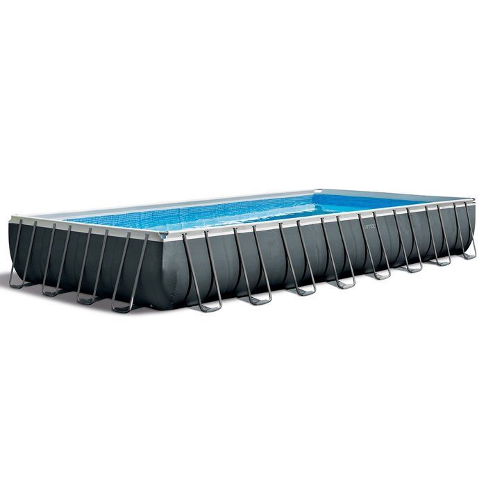 Piscine tubulaire rectangulaire Ultra XTR Intex - 9,75 x 4,88 x H.1,32 m