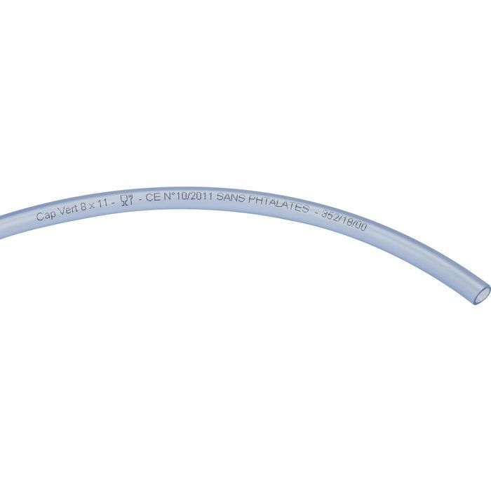Tuyau Cristal Capvert - Non armé - L. 50 m - Ø int. 8 mm - Ø ext. 11 mm