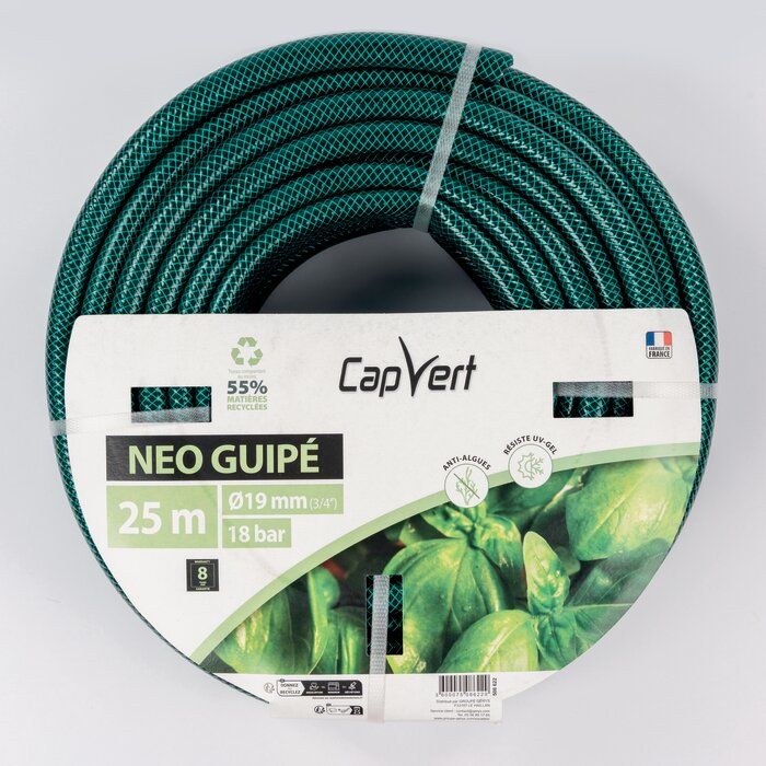 Tuyau d'arrosage - Néo Capvert - Ø 19 mm - L. 25 m