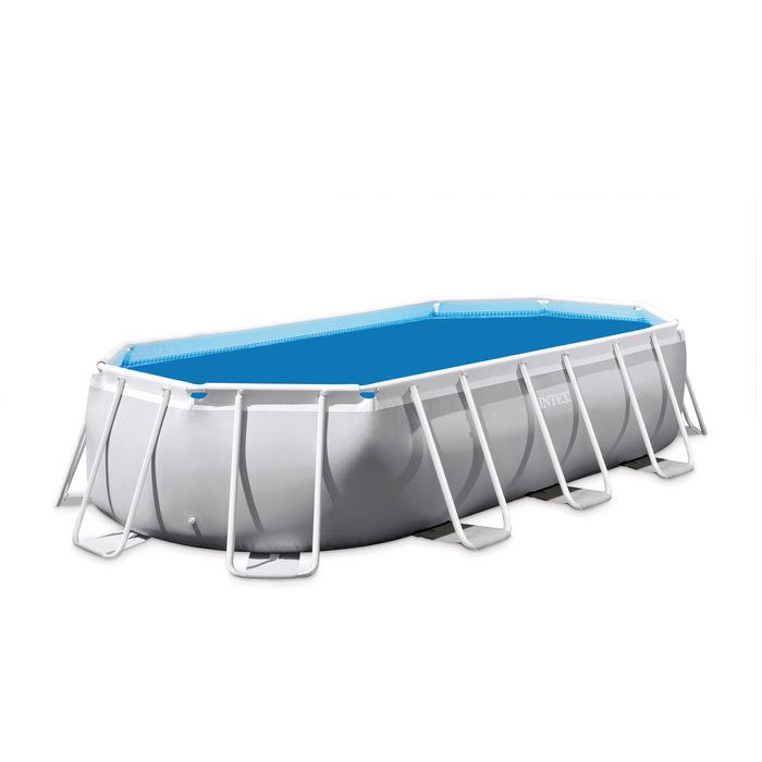 Bâche à bulles ovale Intex pour piscine de 6,10 x 3,05 m