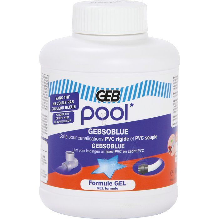 Colle PVC rigide et souple Geb - 500 ml
