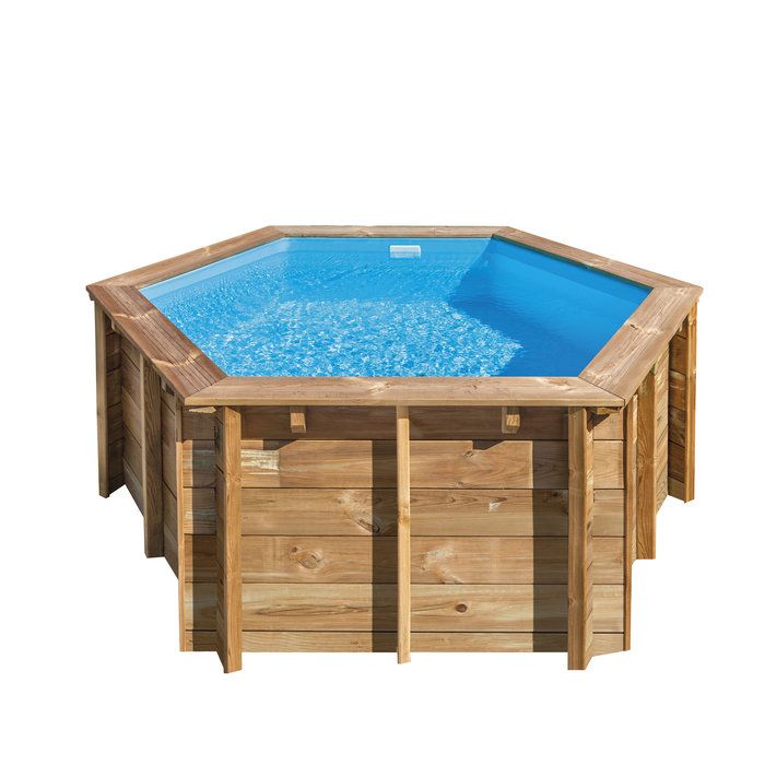 Piscine bois ronde Lili 2 - Ø 2,80 x H. 1,07 m