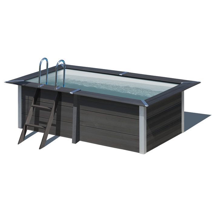 Piscine composite rectangulaire Avantgarde - 3,26 x 1,86 x H.0,96 m
