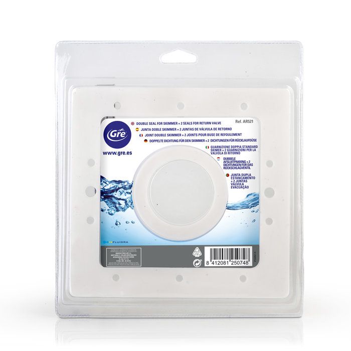 Joint double pour skimmer + 2 joints pour la buse de refoulement - Gre