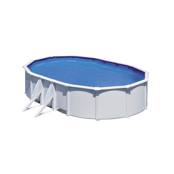 Piscine acier ovale Fidji - 6,10 x 3,75 x H.1,20 m