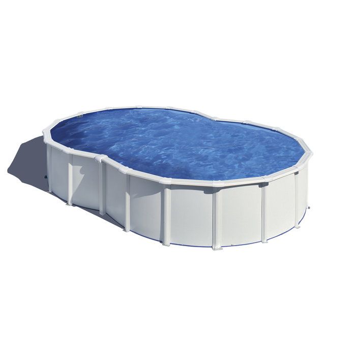 Piscine acier en huit Varadero - 5,05 x 3,40 x H.1,22 m