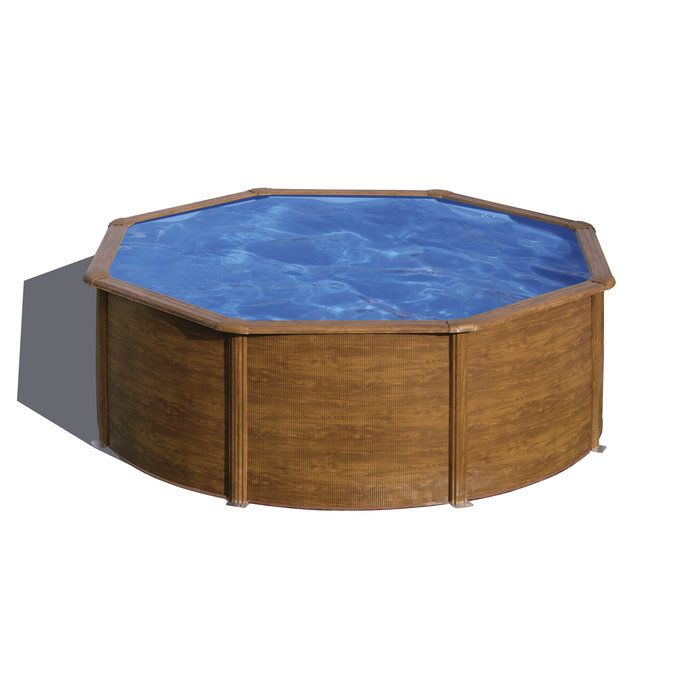 Piscine acier ronde Sicilia - Ø 3,00 x H.1,20 m