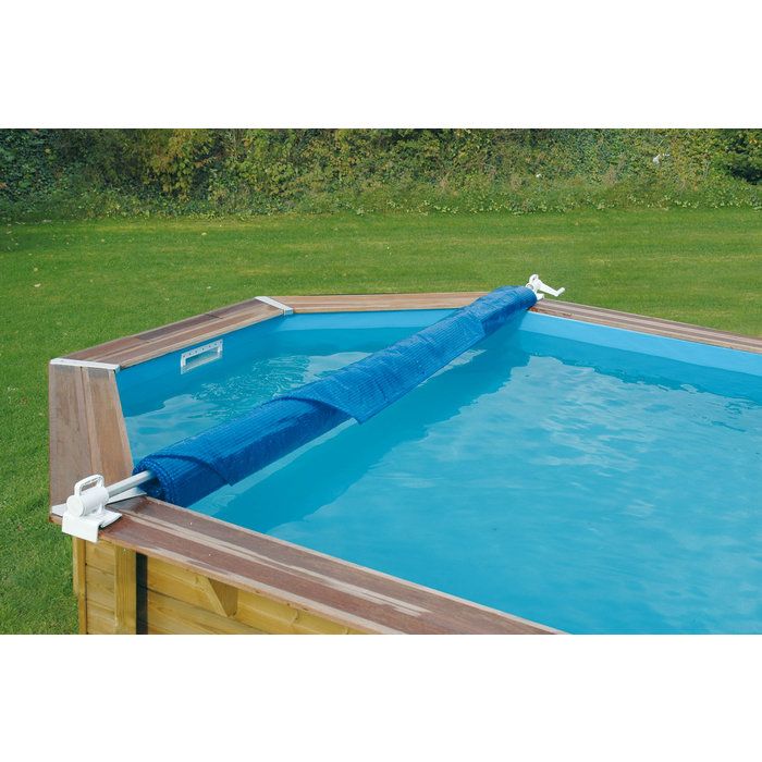 Enrouleur bâche à bulles - Pour piscine bois - ECO - Ubbink