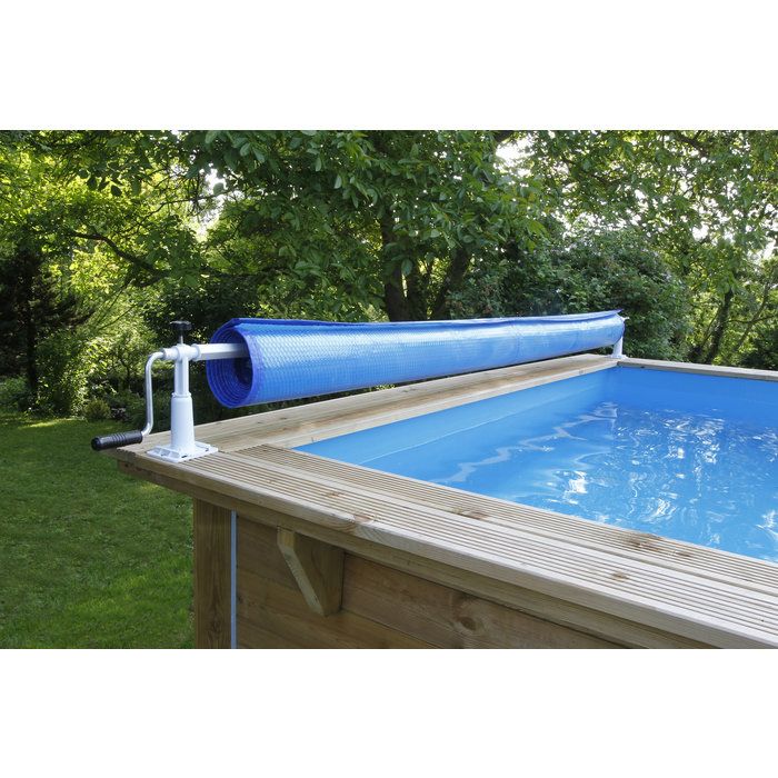 Enrouleur bâche à bulles - Pour piscine bois, tubulaire et acier - XTRA - Ubbink