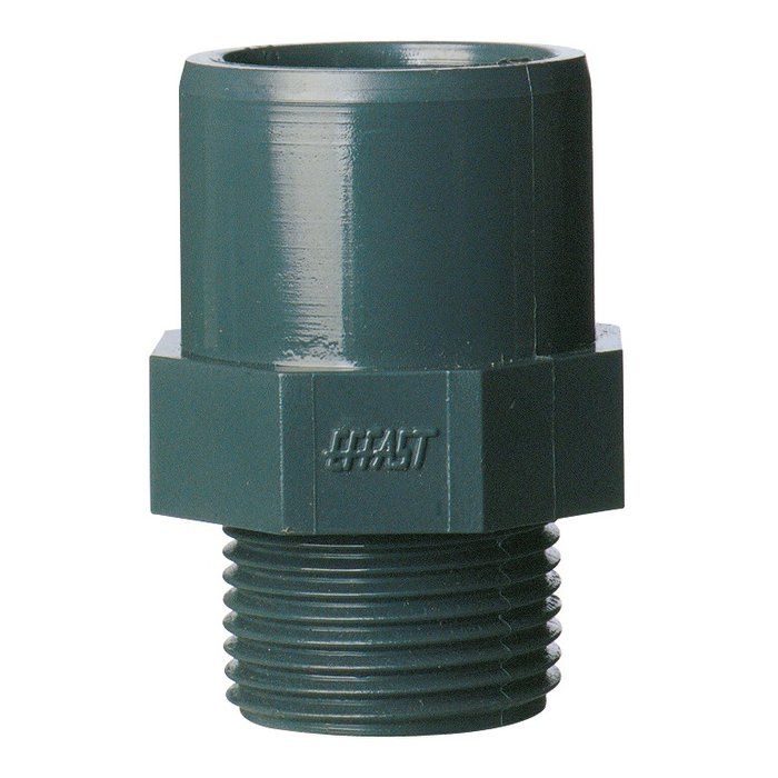 Embout fileté mâle Capvert - PVC - Filetage 26 x 34 mm - Ø 40 mm
