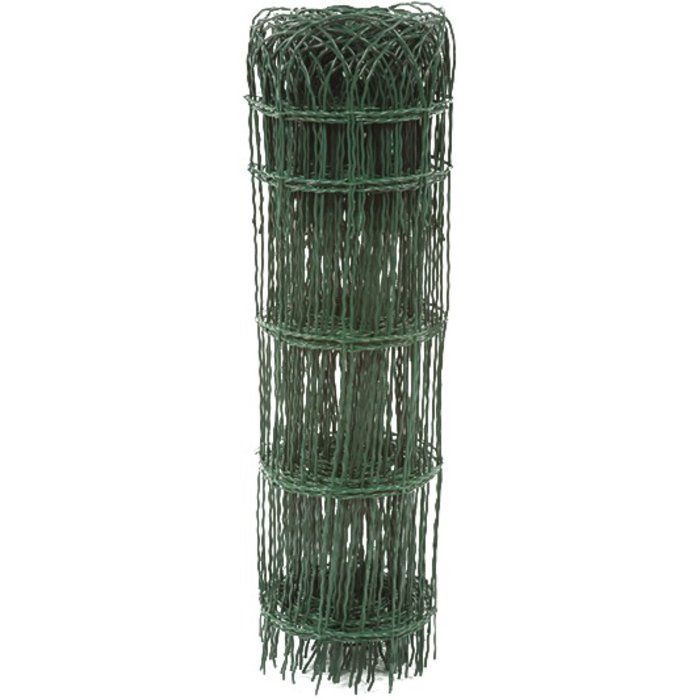 Bordure parisienne grillage plastifié vert Filiac - H.0,9 m - L. 10 m