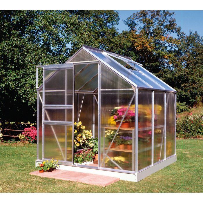 Serre Popular 66 Halls - 3,8 m² - Polycarbonate - Aluminium