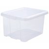 Bac de rangement EDA avec couvercle - 18L