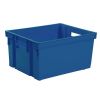 Bac de rangement EDA sans couvercle - 50L - Bleu