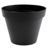 Pot plastique gamme Pop Eda - Ø 40 cm - 23 l - Anthracite