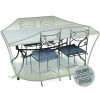 Housse Cover'air Jardiline pour table + chaises 4-6 p - 190 x 120 x H.70 cm