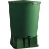 Récupérateur d'eau rond avec socle Belli 200 L - Vert