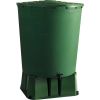 Récupérateur d'eau rond avec socle Belli 350 L - Vert