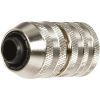 Raccord d'arrosage rapide laiton nickelé Capvert - Ø 19 mm