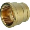 Manchon laiton réduit femelle Capvert - Filetage 33 x 42 - 26 x 34 mm