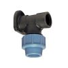 Applique murale pour robinet Capvert - Filetage 20 x 27 mm - Ø 25 mm