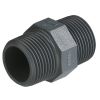 Mamelon PVC égal mâle/mâle Capvert - Filetage 20 x 27