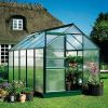 Serre Popular 86 Halls - 5 m² - Polycarbonate - Vert