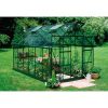 Serre Magnum 128 Halls - 9,9 m² - Verre horticole - Vert