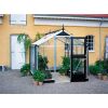 Serre Compact Juliana - 5 m² - Verre trempé - Aluminium/Noir