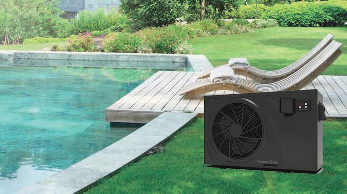 Pompe à chaleur connectée pour piscine 60 m3, 17 KW