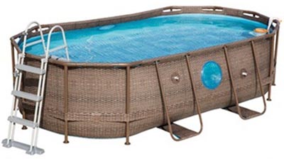 Dimensions des piscines Power Steel Bestway