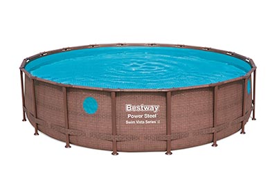 Dimensions des piscines Power Steel Bestway
