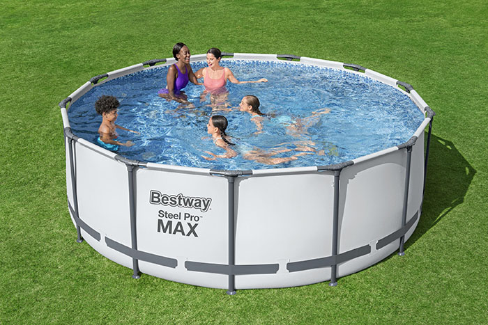 Photo d'ambiance Piscine Steel Pro Max ronde