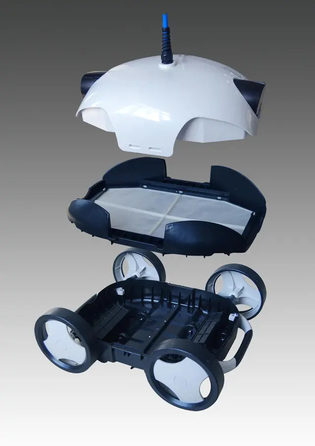 Vue éclaté robot de piscine Falcon + Bestway