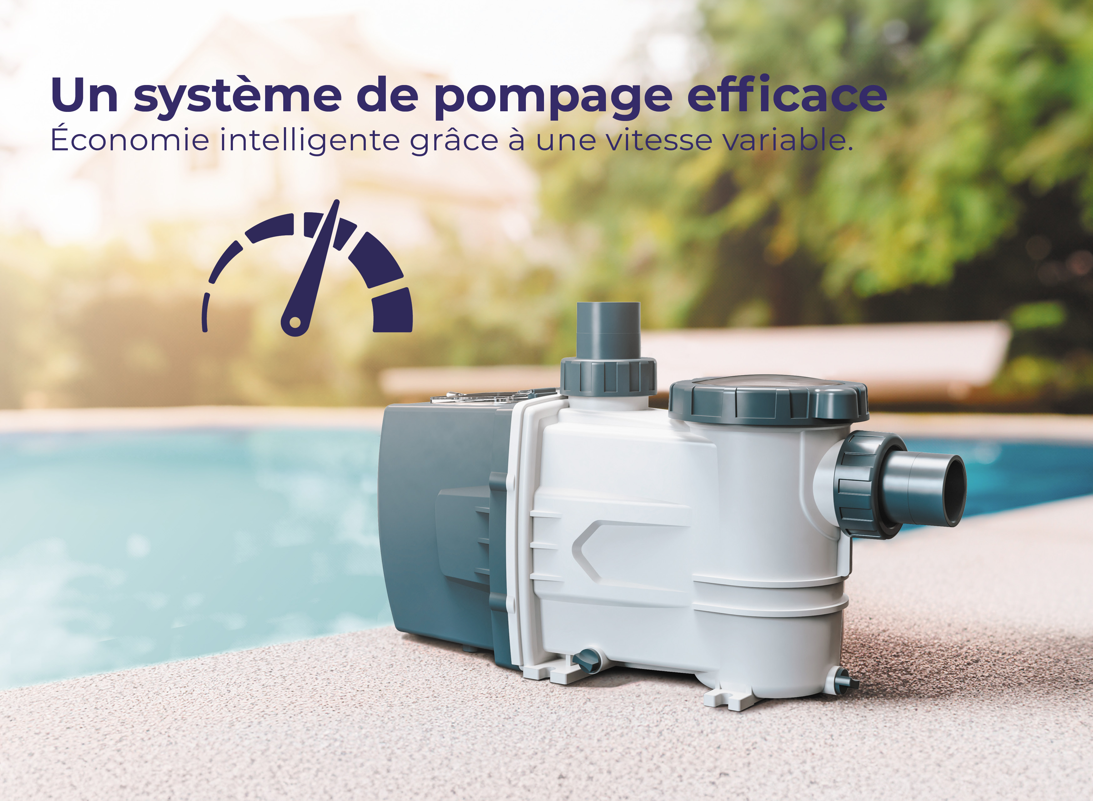 Pompe à vitesse variable VSG 75 - Gre - pompage efficace