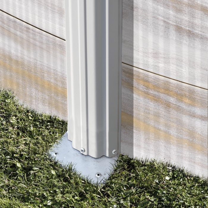 Poteaux et margelles en acier Poteaux et margelles en acier