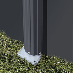 Poteaux et margelles en acier Poteaux et margelles en acier