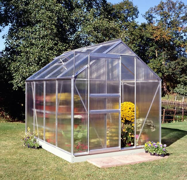 Serre de jardin en polycarbonate Popular Halls 5,0m²