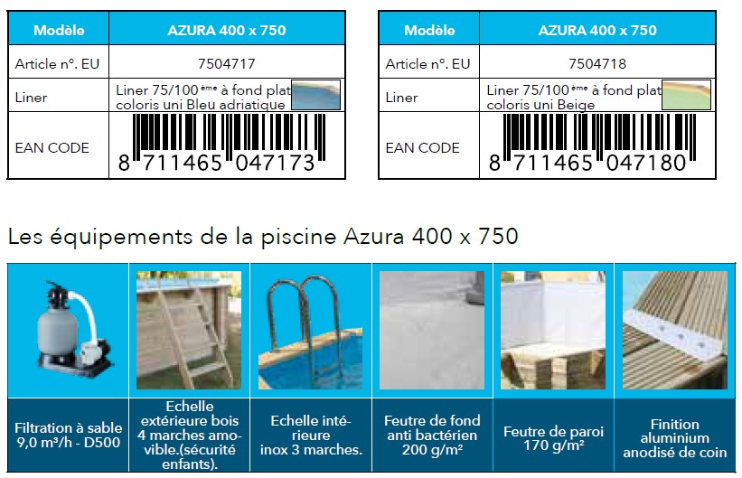 Installer sa piscine Ubbink